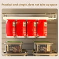 thumbnail image 4 of Refrigerator Can Organizer and Beverage Dispenser Rack for Efficient Fridge Storage, 4 of 7