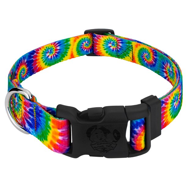 Country Brook Petz® Deluxe Classic Tie Dye Dog Collar Made In The U.S