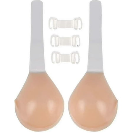 Invisilift Bra  Silicone Adhesive Lift Bra Push Up Conceal Lift Bra For Women D- Ruikalucky