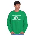 thumbnail image 5 of Born Shoot Forced Work Photographer Sweatshirt for Men or Women Brisco Brands L, 5 of 6