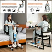 Patient Lift Transfer Chair, Patient Lift for Home Portable car Lift Transfer Lift Wheelchair Bedside commode