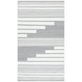 thumbnail image 4 of SAFAVIEH Kilim Adam Striped Polyester Area Rug, Ivory/Grey, 8' x 10', 4 of 10