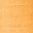 thumbnail image 1 of Ahgly Company Indoor Square Abstract Orange Modern Area Rugs, 5' Square, 1 of 4