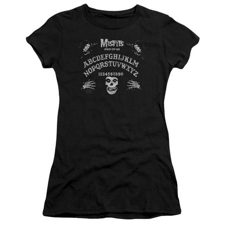 Misfits Punk Rock Band Ouija Board Spook City USA Juniors Sheer T-Shirt (Best Emo Punk Bands)