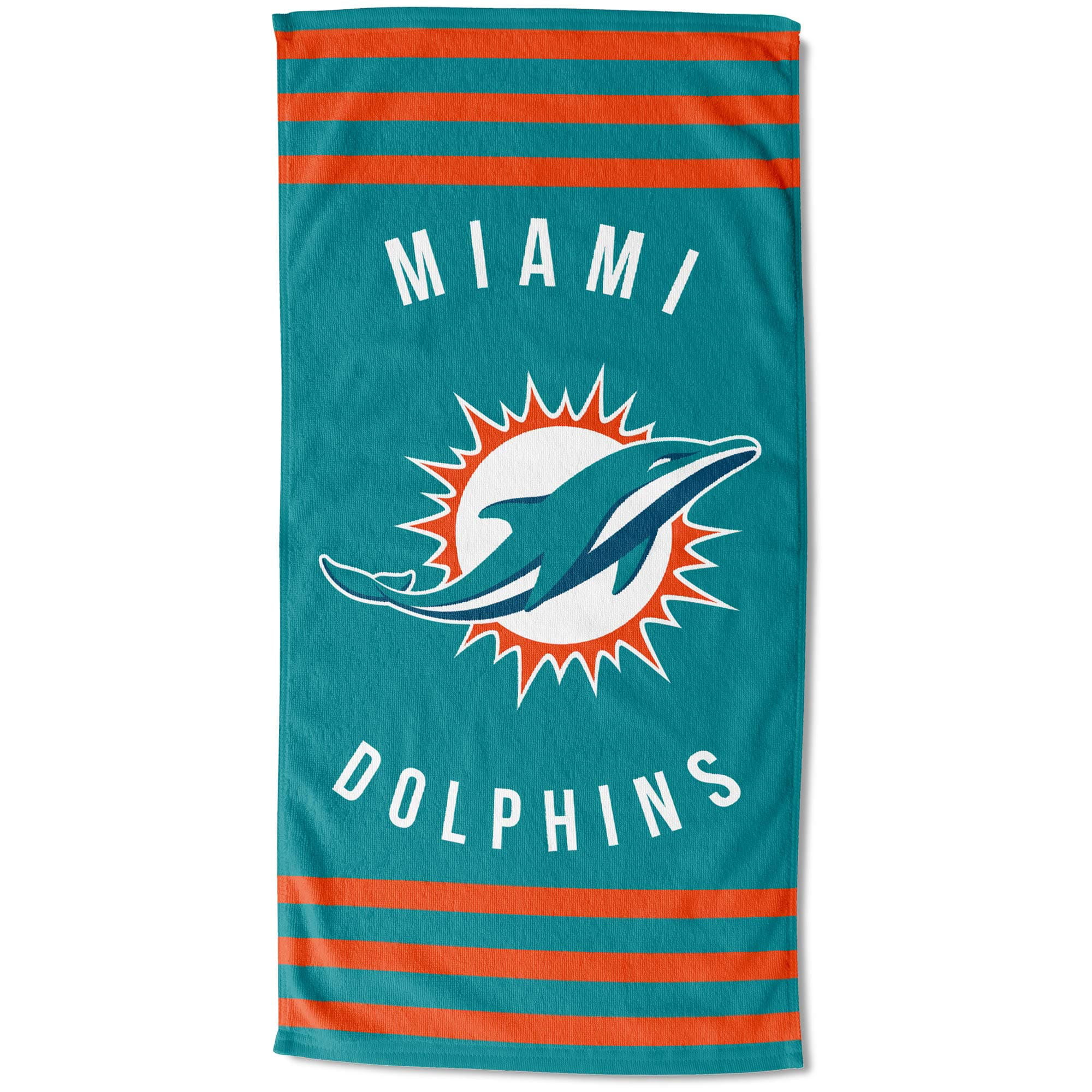 Personalized Football Sports Towel Set Gift Miami Dolphins Football Towel Set 
