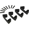 thumbnail image 1 of Vikan Wall Bracket Replacement Clips - Black (6 Units), 1 of 1