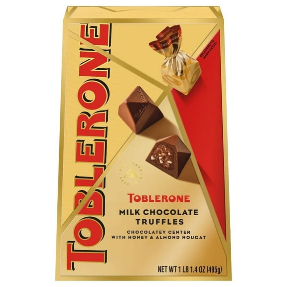 Toblerone Truffle Honey & Almond Nougat, 17.4 Ounce