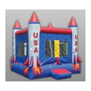 Inflatable Rocket Ship II Commercial Grade Bounce House (13 ft.)