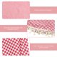 thumbnail image 3 of WASHWEPE Mantel Rosa Con Para Ideal Para Fiestas Y Uso Diario, 3 of 6