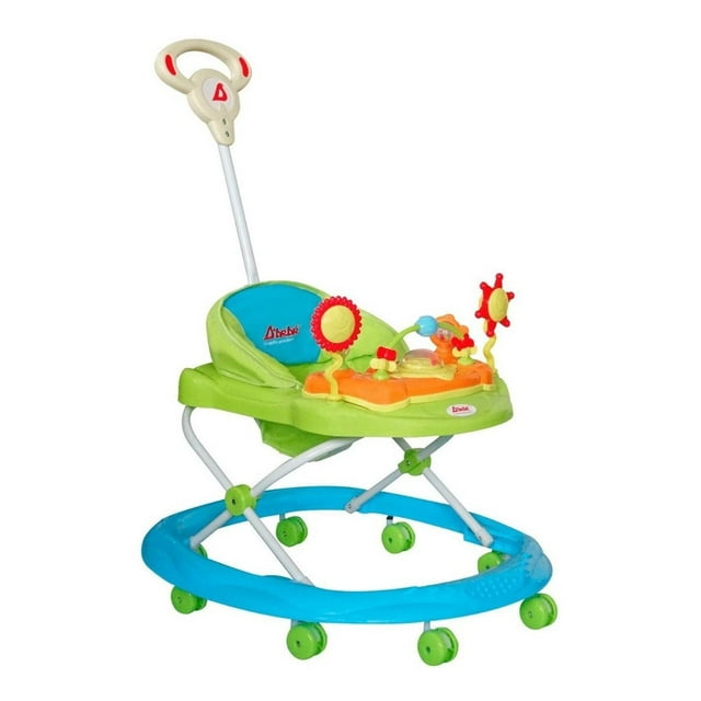 Andadera D Bebe Sun Musical Con Baston azul Mediano D'bebé Sun