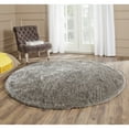 thumbnail image 4 of SAFAVIEH South Beach Shag SBS562B Handmade Silver Rug, 4 of 11