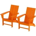 thumbnail image 6 of Palms Modern Folding Poly Adirondack Chair (Set of 2), 6 of 8