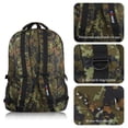thumbnail image 4 of 30L Travel Backpack for Men & Women,Water-Resistant Lightweight Camo Backpack Hiking Work School Daily Bag,8076 Army Green, 4 of 6