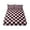 Black&Pink, variant on Checkerboard Plaid Microfiber Bedding 3 Piece Set,Deep Pocket Elastic Fitted Sheet & Matching Pillow Shams Design,Apartment Dorm Bedroom Decor Bed Linen 70.9"Wx78.7"L