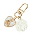 thumbnail image 5 of Unique Bargains 1 Pc Handbag Charms Keychains Bears Shells Bag Accessories White, 5 of 5