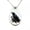 03#Crow Raven, variant on Vintage Style Black Crow Cat Pendant Necklace Witch Gothic Women Jewelry Gifts-07#Black Cat