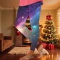 thumbnail image 5 of successthop Warm Leggings for Women Winter Star Space Comfortable Pant Soft Sleepwear Lightweight Shapewear Blue M, 5 of 6