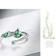 thumbnail image 4 of Teissuly Women's Fashion Diamond Leaf Style Opening Movable, 4 of 9