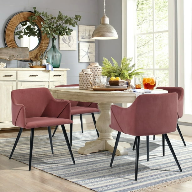 Red dining chairs set of 4 outlet