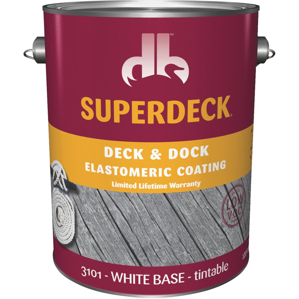 Duckback Sherwin Williams SC31014 GL Deck & Dock Elasto Coating White