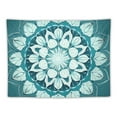 thumbnail image 5 of COMIO Tapestry, 40 X 30 Inch Hanging Wall Tapestry For Bedroom Dorm Decor - Turquoise Mandala Floral, 5 of 7