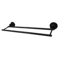 thumbnail image 1 of Kingston Brass BAH821318MB Concord Barre Porte-Serviettes Double de 18 Po, Noir Mat, 1 of 1