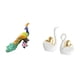 thumbnail image 1 of Estatua del pavo real,Estatua de pavo real,adorno de escritorio creativo y divertido,Escultura decorativa de pavo real para decoración del hogar,estatua de cisne,Estatuas y figuras de cisnes, 1 of 8