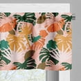 thumbnail image 3 of Ambesonne Hawaiian Valance Pack of 2, Colorful Tropical Forest, 54"X18", Multicolor, 3 of 5