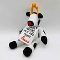 thumbnail image 1 of 2008 Reindeer Cow Christmas Plush Santa Prefurs Milk and Chikin 8" New, 1 of 1