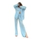 thumbnail image 1 of Txlixc Traje de pijama para mujeres, chaqueta de manga larga con solapa + pantalones Txlixc  moda, 1 of 2
