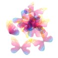 thumbnail image 2 of Adorno de Encanto de Espalda Pna Sunnimix 10 piezas mariposa de colores 3.3x4.3cm, 2 of 8