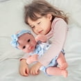 thumbnail image 6 of Gqtwoy Reborn Doll Vinyl Doll Companion Simulation Doll, Realistic Soft Material, Stress Relief Gift, Life-like Features, Weighted Body, 6 of 6