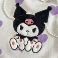 thumbnail image 5 of Kuromi Vestido de punto para niños, ropa de otoño, estrella de cinco puntas, bordado de amor, lazo, Princesa, fiesta de navidad, 5 of 5