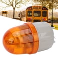 thumbnail image 1 of Emergency Warning Light, 24VDC 5W Durable ABS LED Alarm Lights Dustproof  for School for Office Yellow, 1 of 8