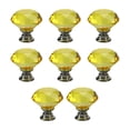 thumbnail image 1 of 8pcs Crystal Knobs For Furniture Easy-to-install Wide Range Of Applications Kitchen Cabinet Handle, 1 of 6