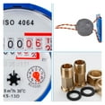 thumbnail image 4 of Smart Water Meter Water Meter Flow Measuring Instruments Home Measuring Tools With Copper Fittings Accessories ,Remotely Monitoring Leaking, 4 of 6