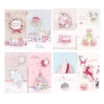 thumbnail image 2 of Juego de tarjetas de felicitación de Navidad 3D, 8 Uds., tarjetas de Navidad DIY, tarjetas de Navidad plegadas en 3D, tarjetas navideñas, tarjeta de Estilo B, 2 of 7