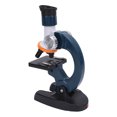 thumbnail image 1 of Microscopio para niones, Microscopio para niones con pilas, kit de ciencia para principios con caja de contenedor de mUestras y 4 diapositivas de vidrio en, Juguete de, 1 of 7