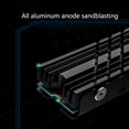 thumbnail image 4 of M.2 NVMe Heatsink, Aluminium Alloy Safe Stable NVMe 2280 SSD Heatsink  for Desktop, 4 of 8