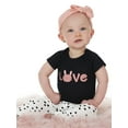 thumbnail image 6 of Onesies Brand Baby Girl Bodysuit & Pants Set, 6 Piece Outfit Set, Sizes Newborn - 12 Months, 6 of 13
