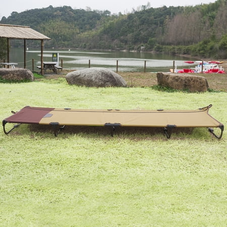 OZARK TRAIL ZIPPER COT, ADULT, 75.5″ X26″ X 5.5″