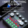 thumbnail image 3 of V8S Audio Mixer with Voice changer,Podcast Mixer, 3 of 5