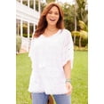 thumbnail image 5 of Catherines Women's Plus Size Harborview Eyelet Top, 5 of 5