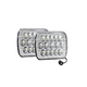 thumbnail image 1 of "2 Faros Unidad Cuadrada Rectangular 15 Leds 5x7 Alta/baja F5 ", 1 of 3