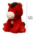 thumbnail image 2 of Chinese New Year Horse Stuffed Animal- 6.2 Inch Sit Horse Plush Cute Stuffed Toys, Plush Horse Mascot Soft Chinese Decorations Plushies, 2026 New Year Spring Home Decoration, 2 of 6