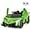 Green, variant on OLAKIDS 2 Seater Kids Ride on Car, 12V 4WD Licensed Lamborghini Veneno Powered Electric Vehicle with Hydraulic Doors, Rocking Mode, Adjustable Speeds, Remote Control, MP3, Headlight