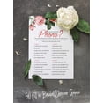 thumbnail image 5 of Inkdotpot Bridal ShowerGameWedding Shower Bachelorette Party Bulk ActivityGameCards 50-PackFloralWhats On Your Phone, 5 of 7