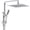 Chrome, variant on ROSYNEY 12 Inch Metal Rain Shower Heads with Handheld Spray, Dual Shower Head with Adjustable Slide Bar and Stainless Steel Hose, Height Adjustable, Chrome