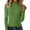 11#Green, variant on Women's Turtleneck Sweater 2025 Long Sleeve Shirts Fall Trendy Tops Slim Fitted Ribbed Knit Basic Casual Sweater Saffron S