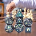 thumbnail image 3 of TISHITA Polyhedral Dice Props Table Games Board Games Big Numbers Role Playing Dice for Dark Green, 3 of 8